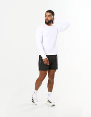 Conqr Waffle Long Sleeve - White