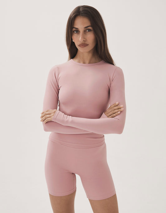 Long Sleeve Airlyte - Dusty Pink