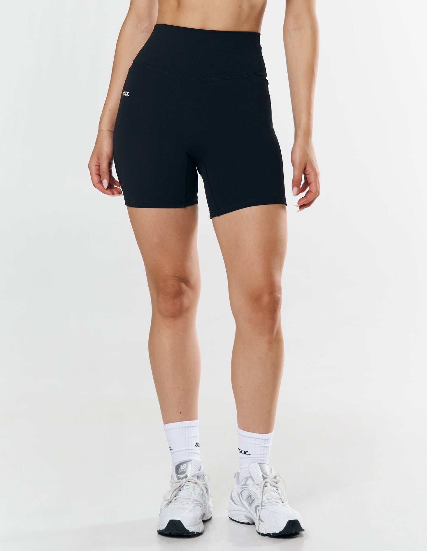 Kic Midi Bike Shorts - Black