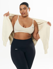 Seamless Kic Bralette - Cream