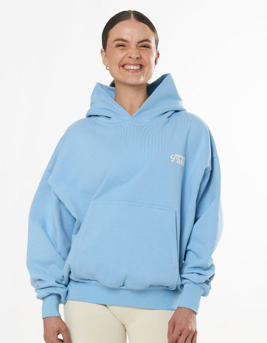 Kic I Will Hoodie - Blue