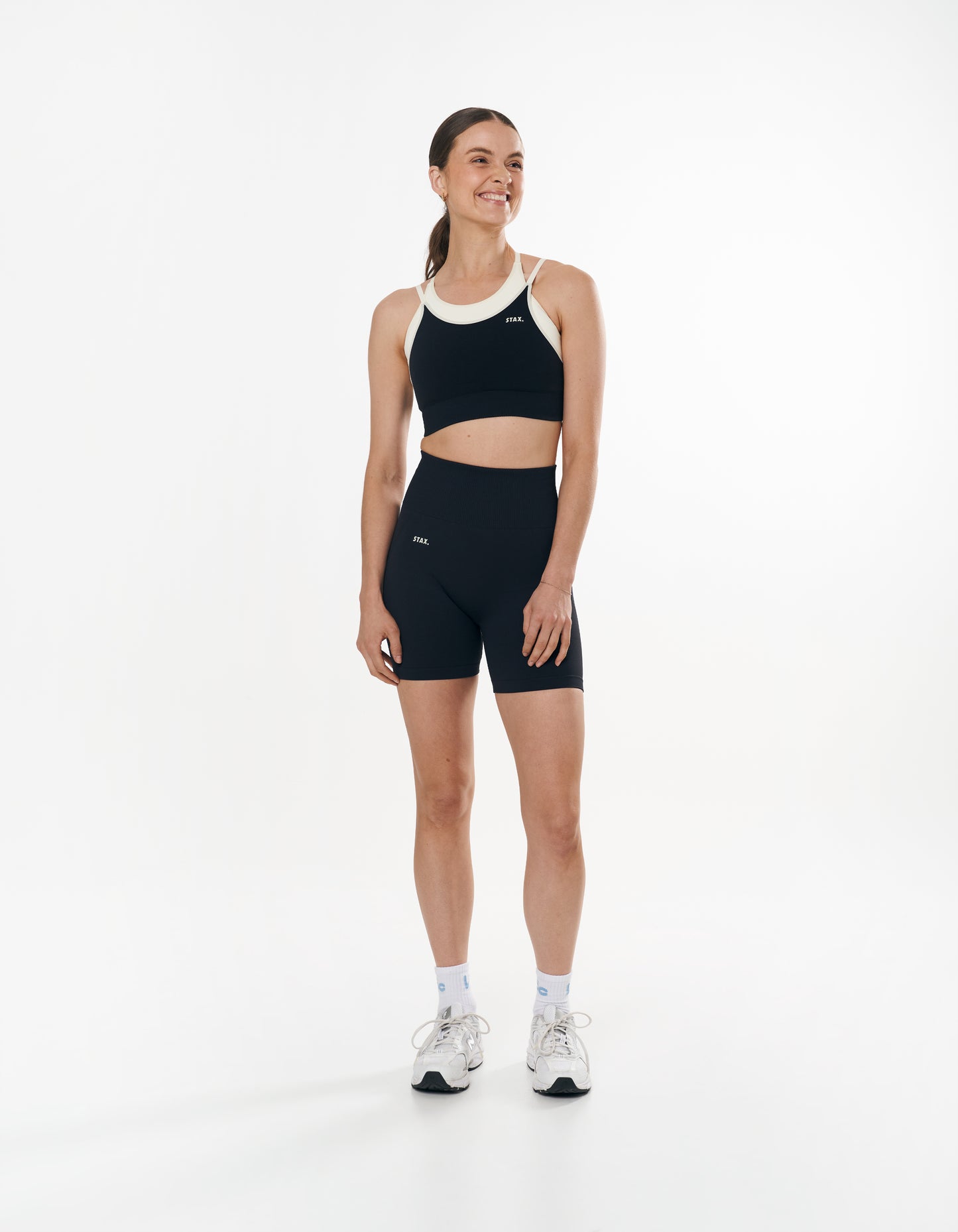 Seamless Kic Midi Bike Shorts - Astro