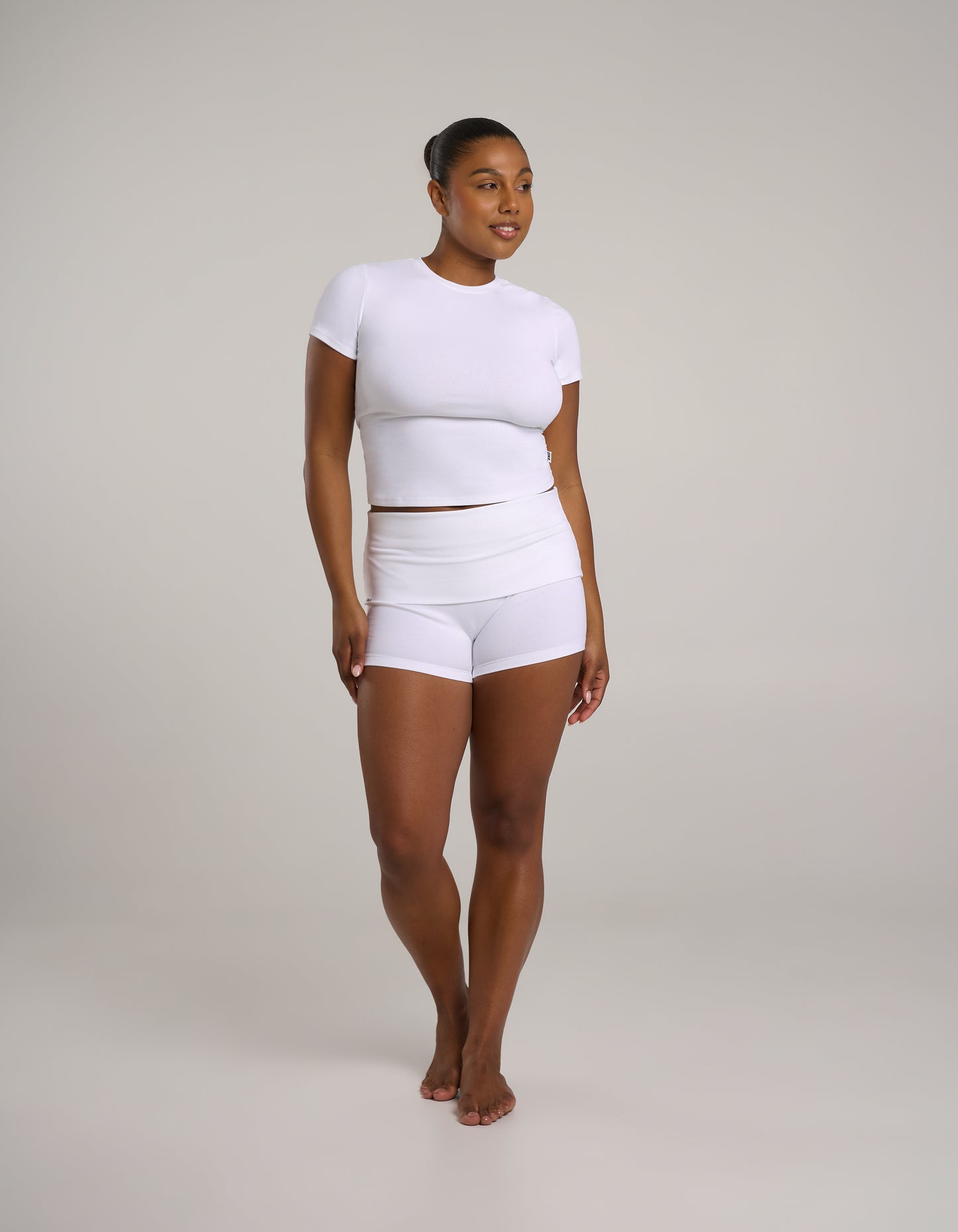 Cotton Comfort Baby Tee - White