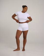 Cotton Comfort Baby Tee - White