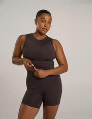 Muscle Tank Astryx - Truffle