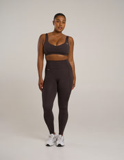 Pocket Full Length Tights Astryx - Truffle