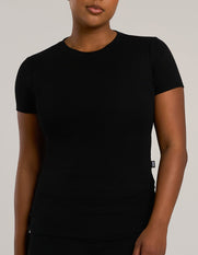 Cotton Comfort Baby Tee - Black