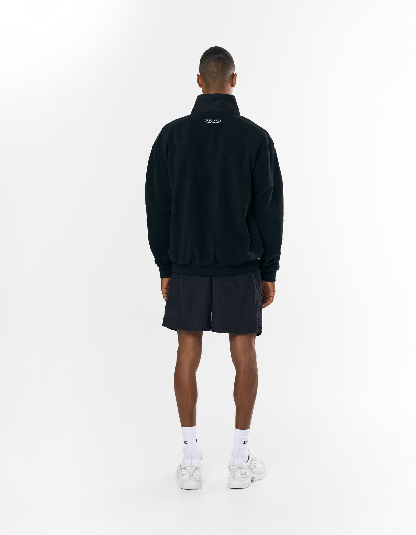Originals Polar Fleece 1/4 Zip - Black