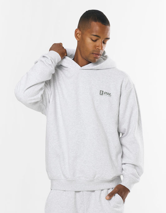Run Club Hoodie - Grey Marle