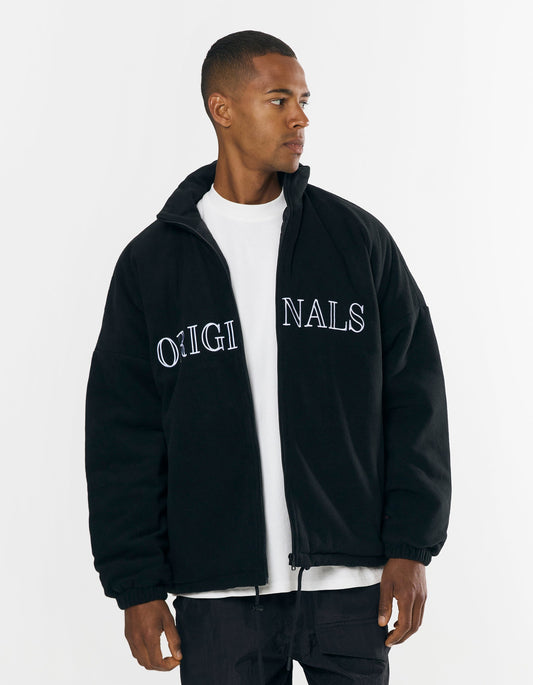 Originals Polar Fleece Jacket- Black