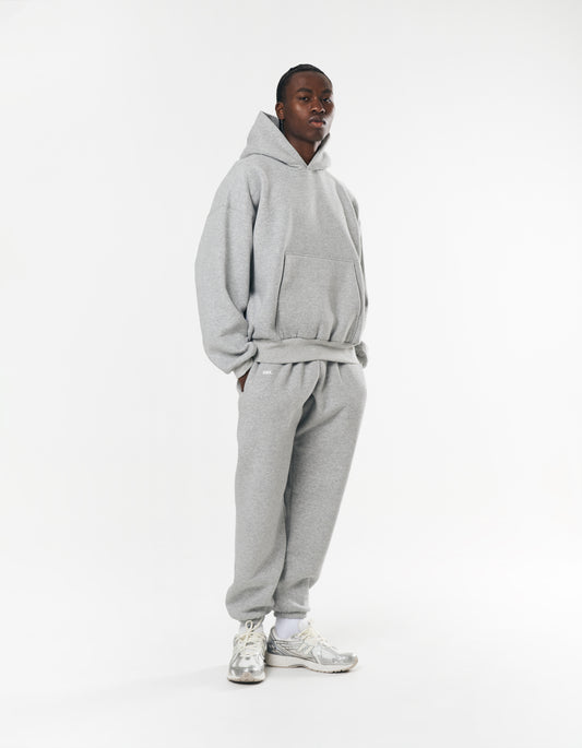 Classic Cuffed Jogger - Dark Grey Marle