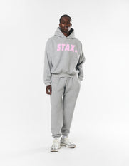 Original Hoodie - Dark Grey/Pink