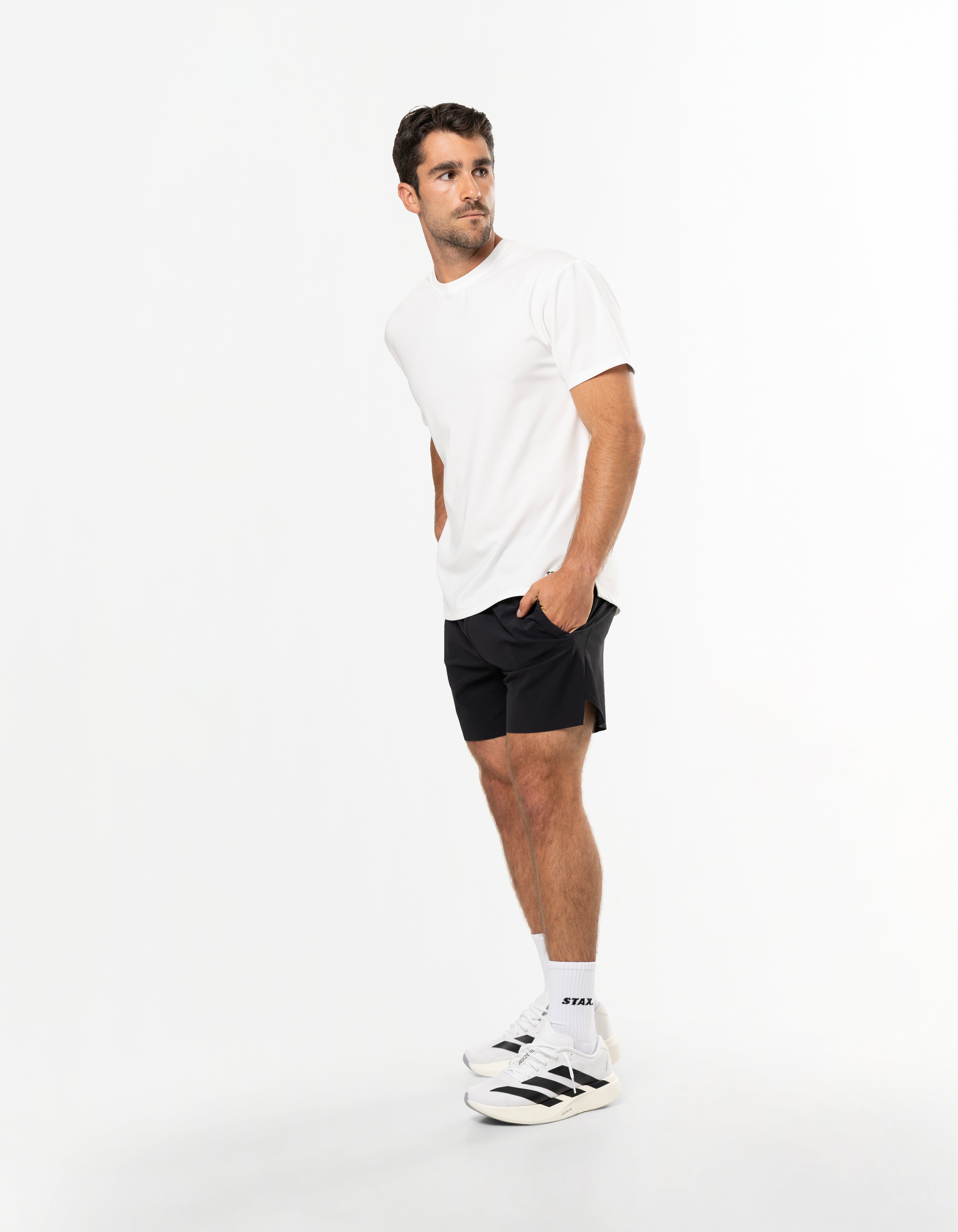 Motion Panel Tee - White