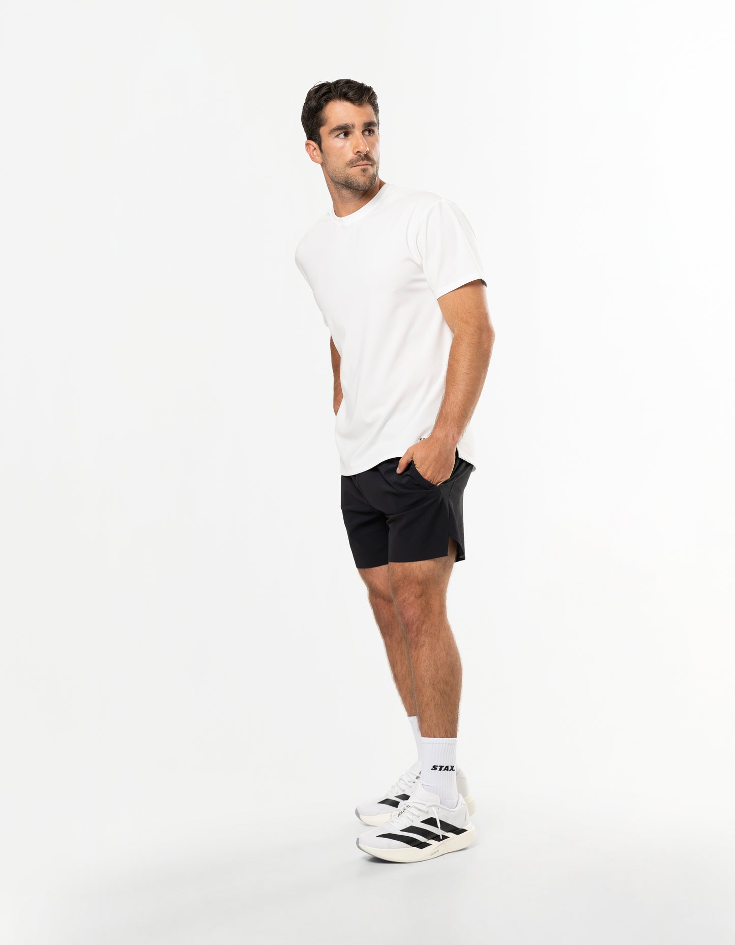 Motion Panel Tee - White