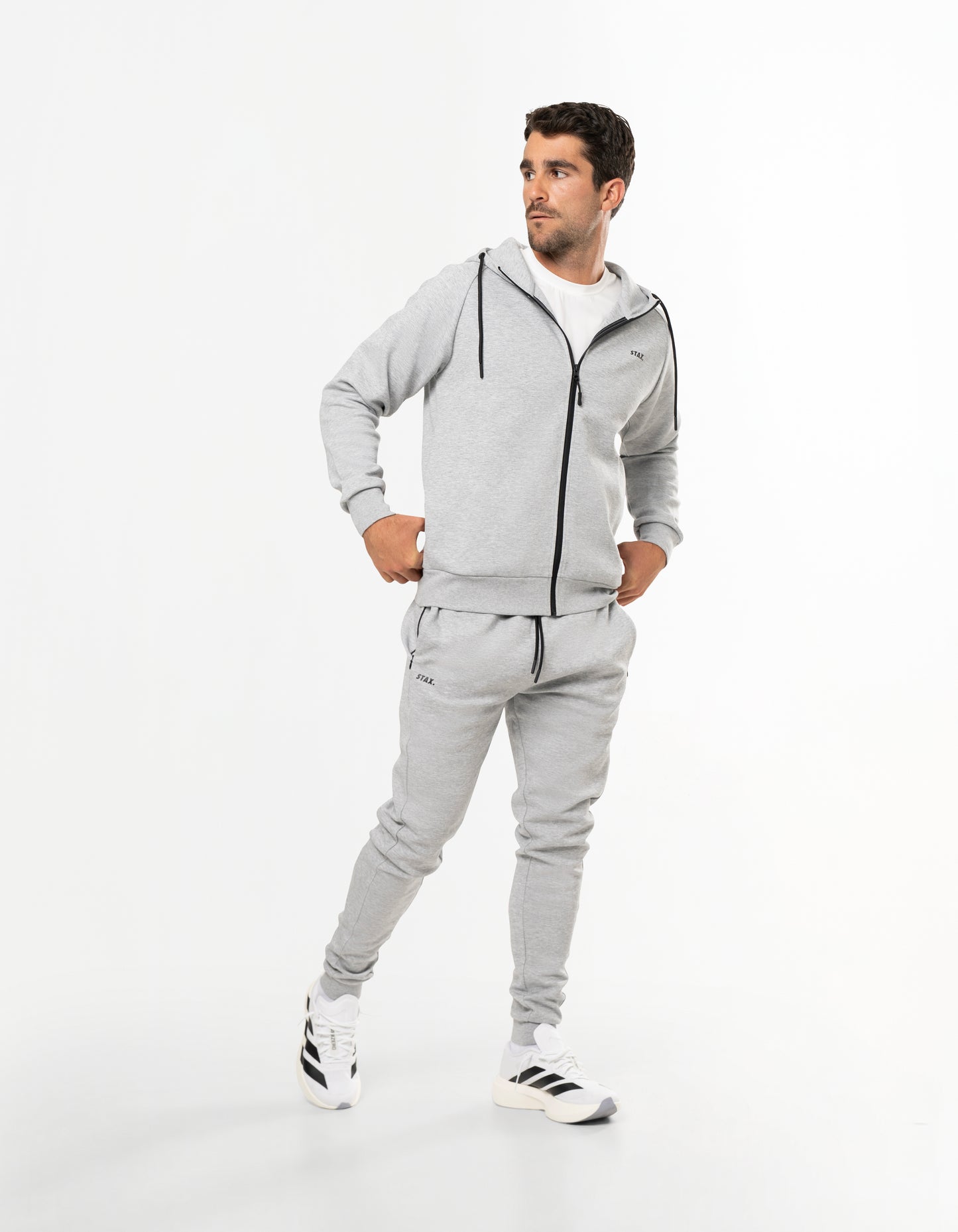 Tec Hoodie - Grey Marle