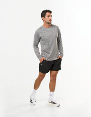 Rgn Active Long Sleeve - Dark Grey Marle