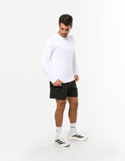 Conqr Waffle Long Sleeve - White