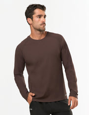 Conqr Waffle Long Sleeve - Brown
