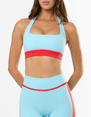 Panel Halter Sports Bra Airlyte - Soda Pop