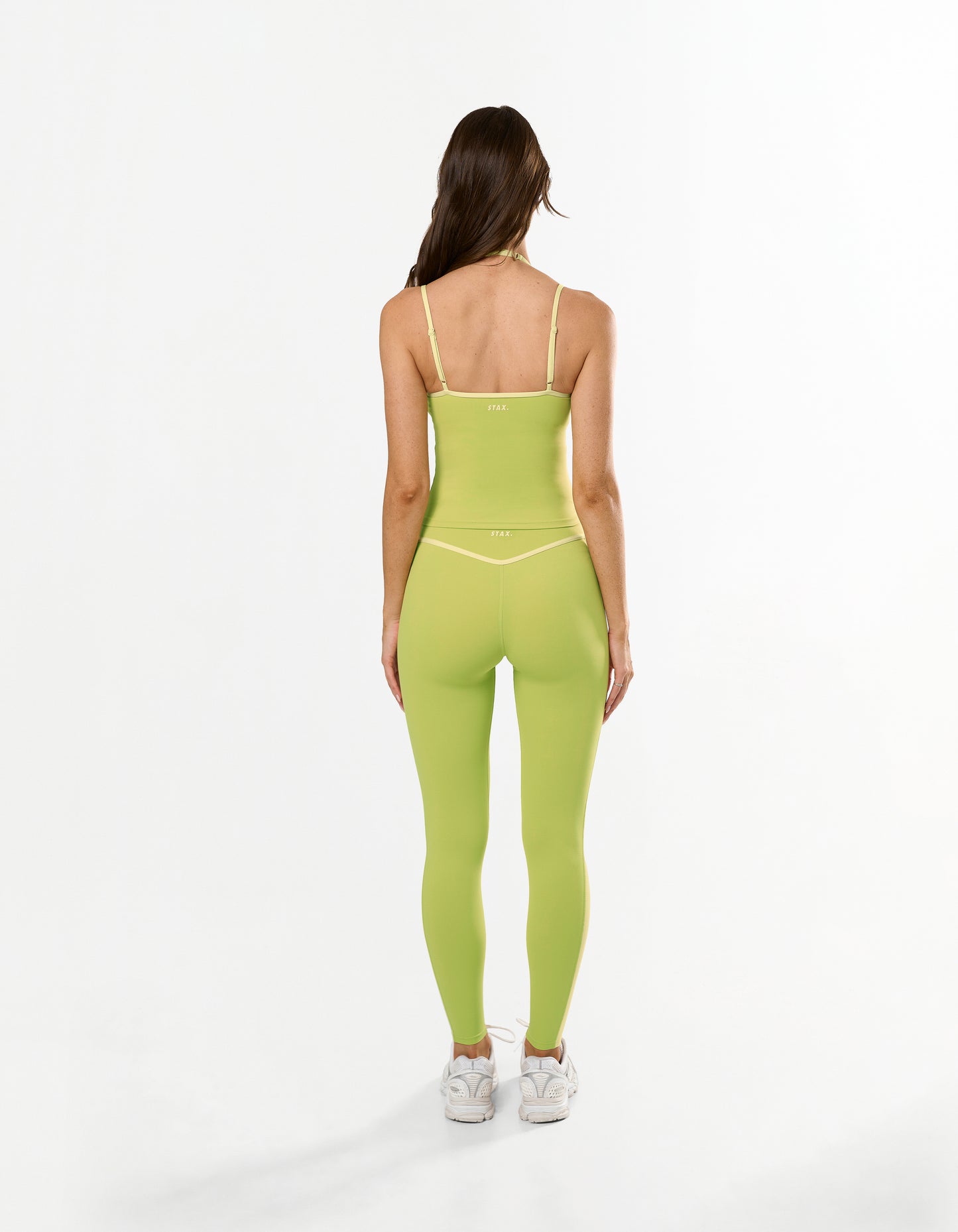 Double Strap Tank Airlyte - Limeade