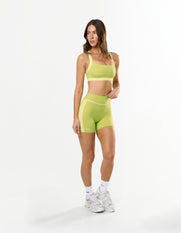 Panel Midi Bike Shorts Airlyte - Limeade
