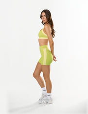 Panel Crossback Sports Bra Airlyte - Limeade