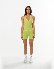 Crossover Halter Tank Airlyte - Limeade