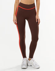 Panel Full Length Tights Airlyte - Cola