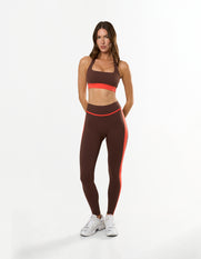 Panel Full Length Tights Airlyte - Cola