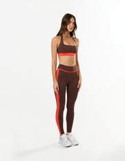 Panel Halter Sports Bra Airlyte - Cola