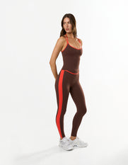 Panel Full Length Tights Airlyte - Cola