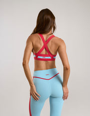 Panel Crossback Sports Bra Airlyte - Soda Pop