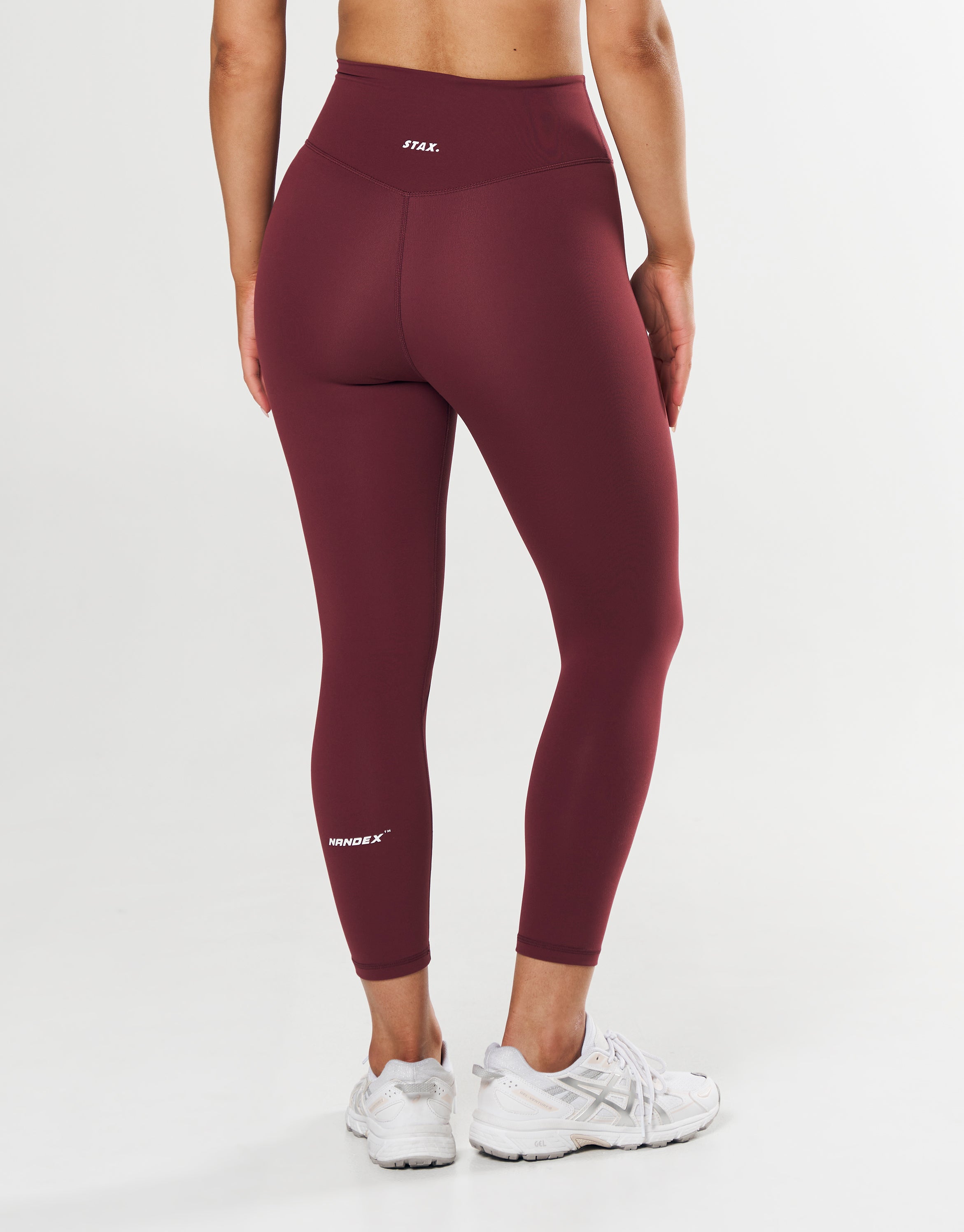 Contrast Trim V-Waist Crossover Workout Leggings For Women – Zioccie