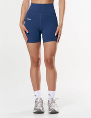 Phone Pocket Midi Bike Shorts NANDEX ™ - Navy