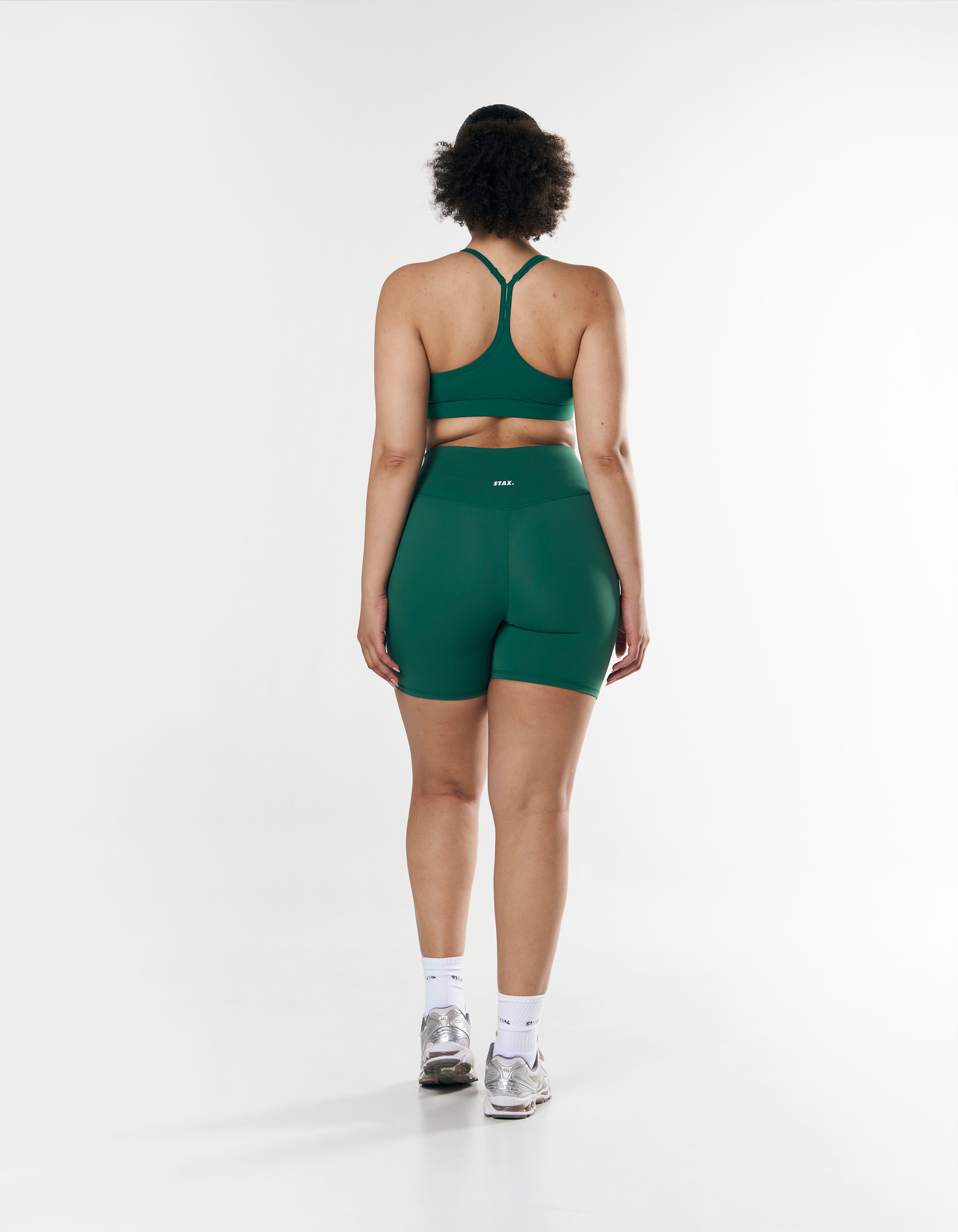 Green hot sale bicycle shorts