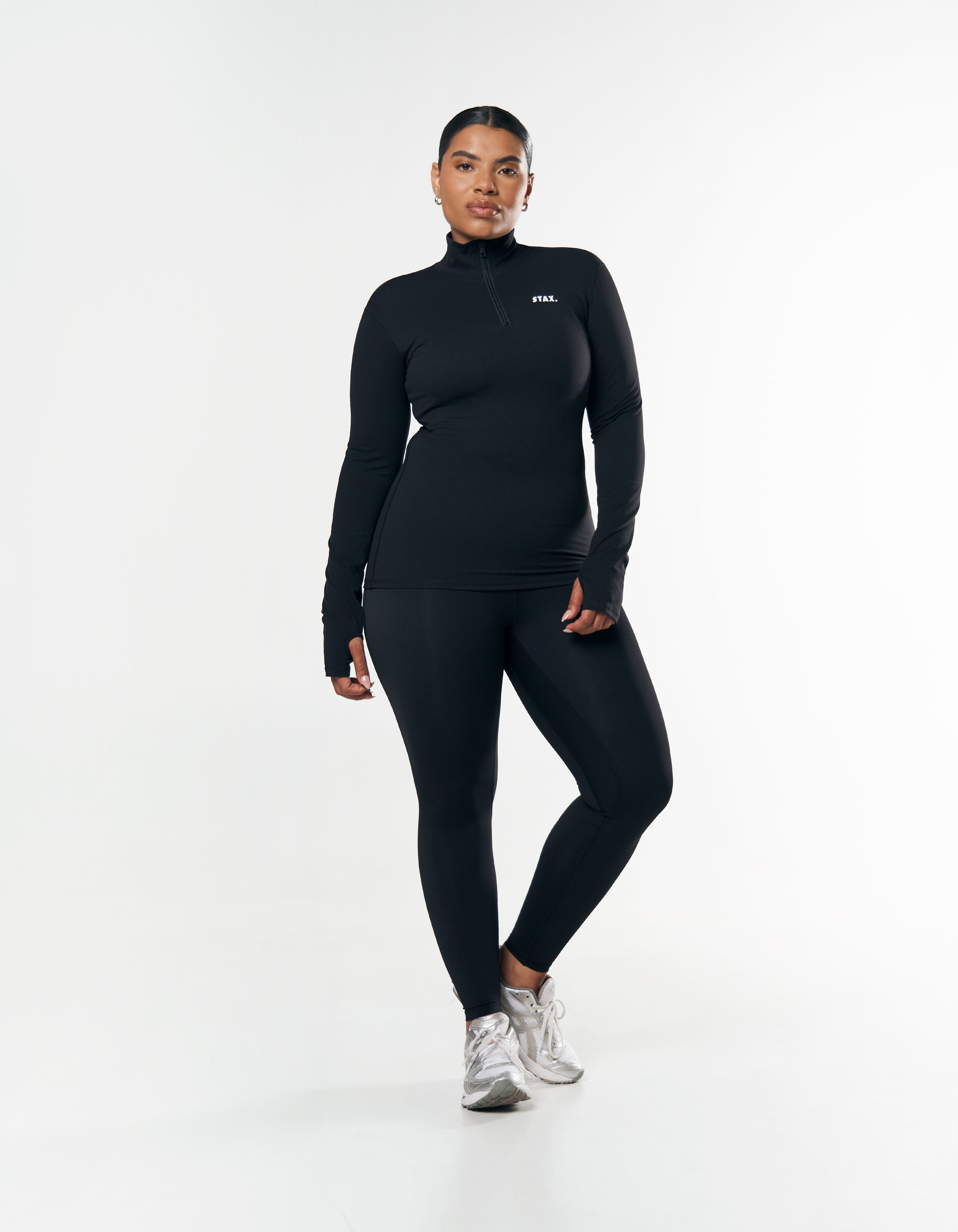 Long Sleeve Body Top NANDEX™ - Black