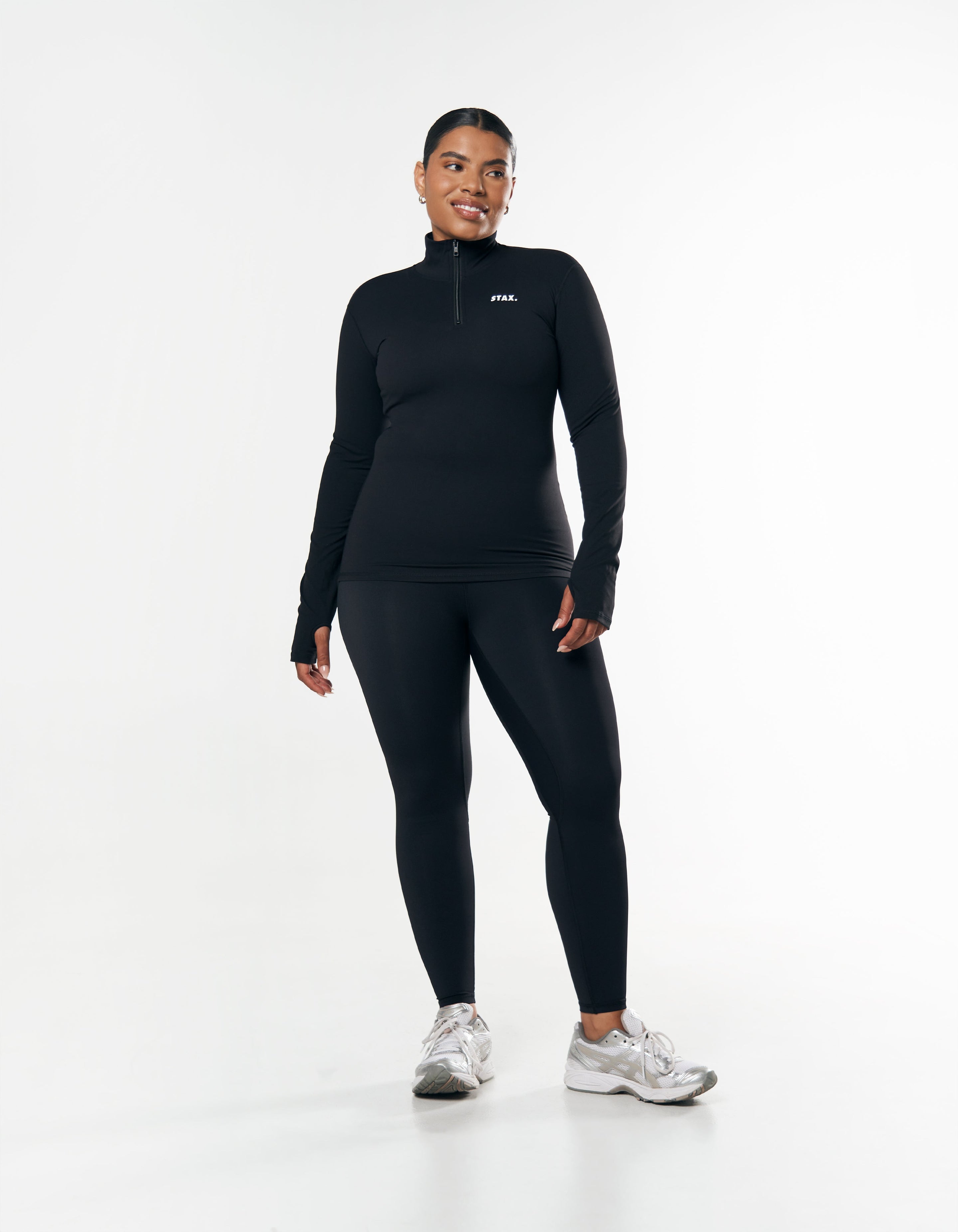 Long Sleeve Body Top NANDEX™ - Black