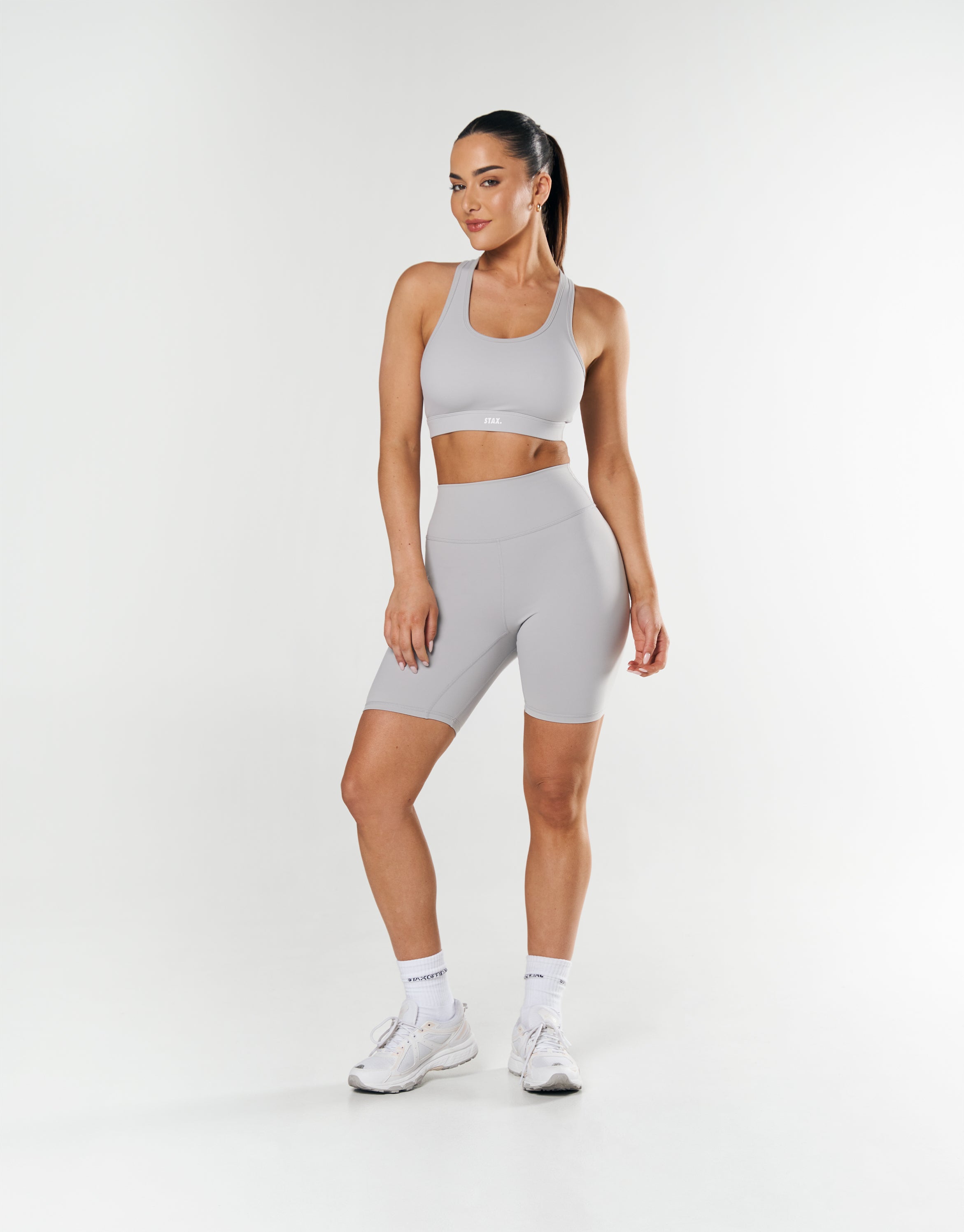 Light grey sales bike shorts