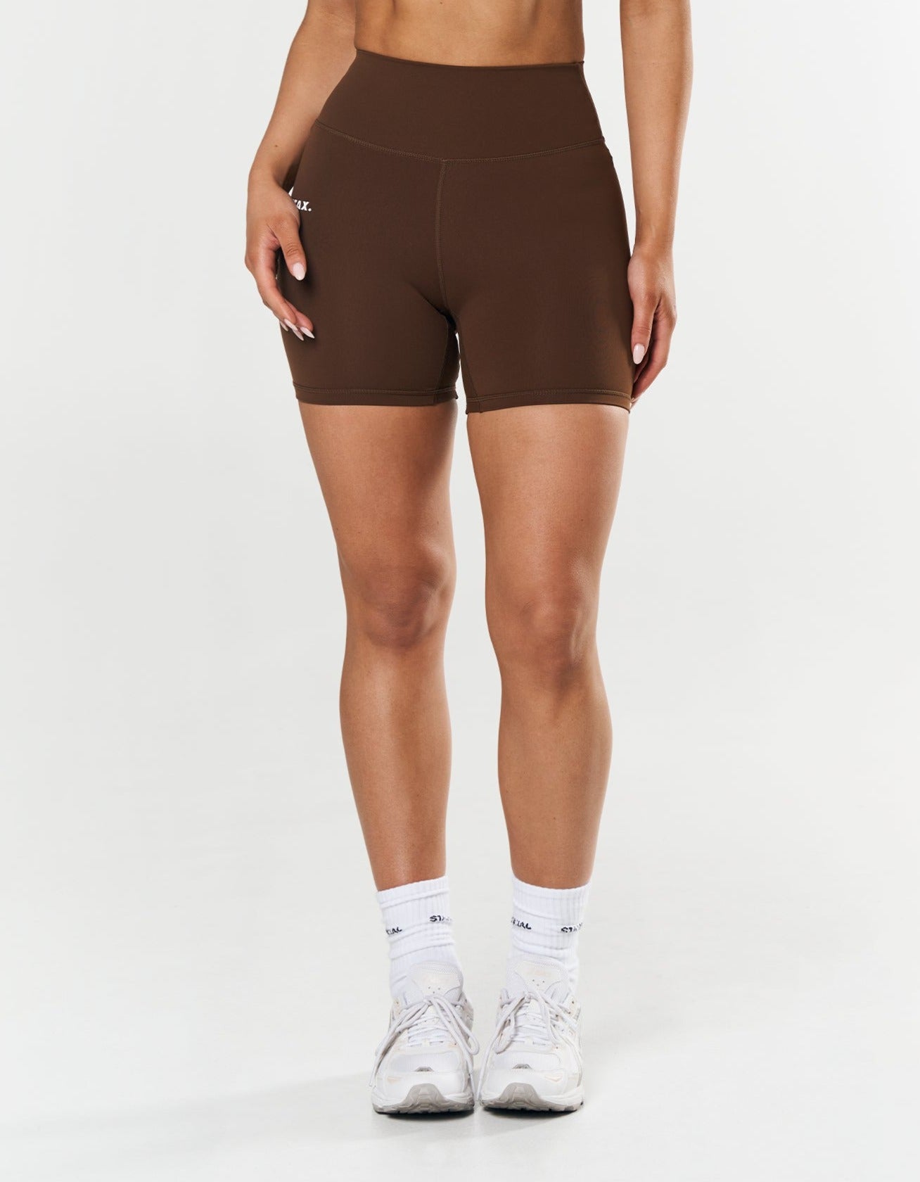 STAX. Midi Bike Shorts NANDEX ™ Raw Umber - Brown