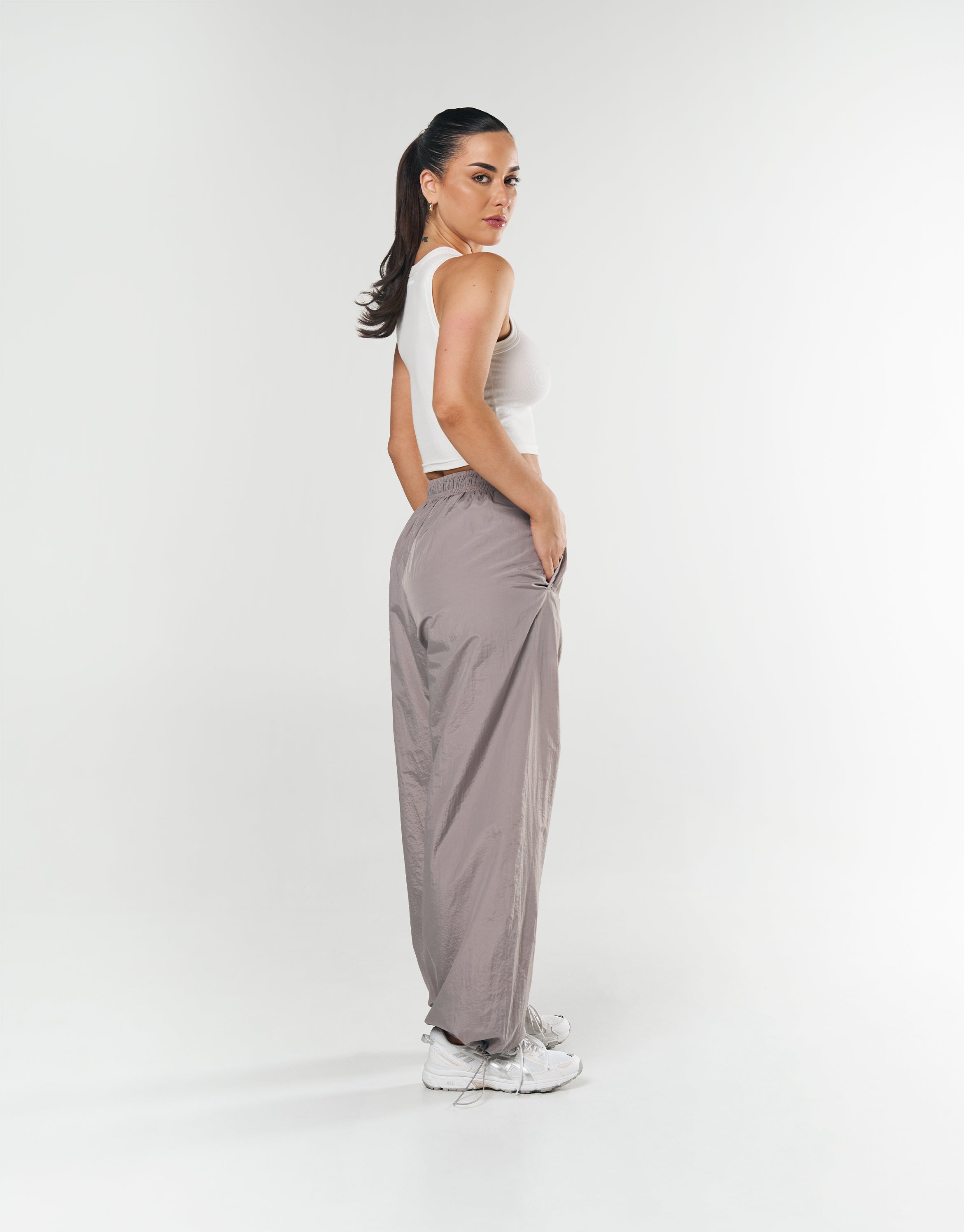 STAX. Parachute Pants - Grey