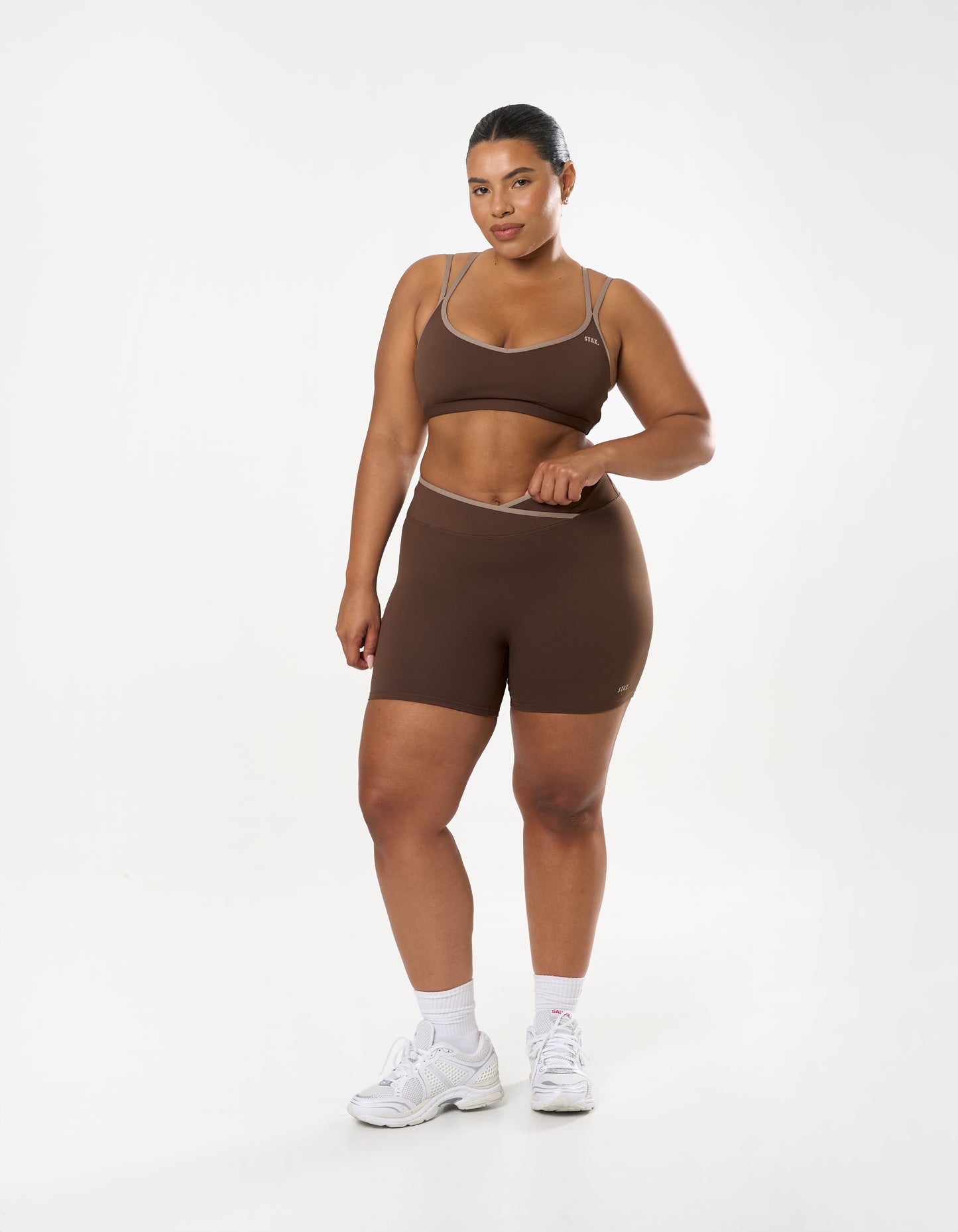 Double Strap Crop Airlyte - Coconut