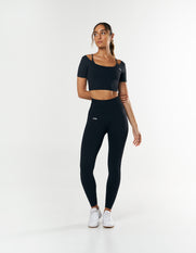 Premium Seamless Scoop Tee - Astro