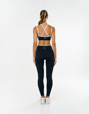 Double Strap Crop Airlyte - Liquorice