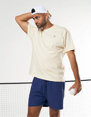 Racquet Club Tee - Cream