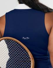 Racquet Club Dress - Navy