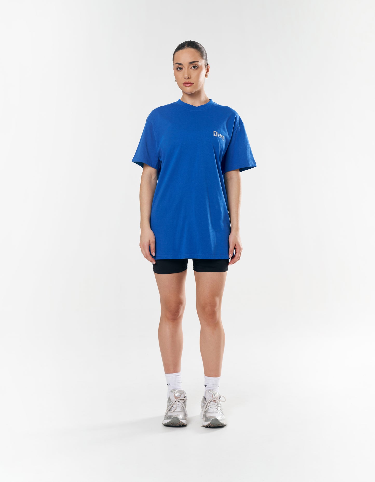 Run Club 2 Tee - Blue/Cream