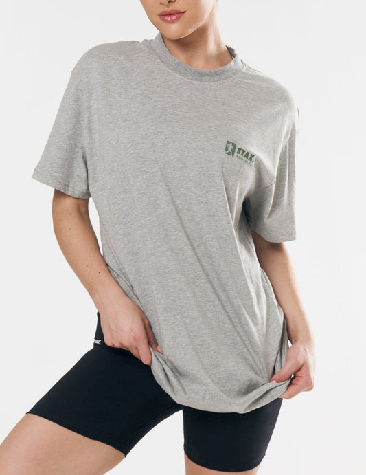 Run Club Tee - Grey Marle