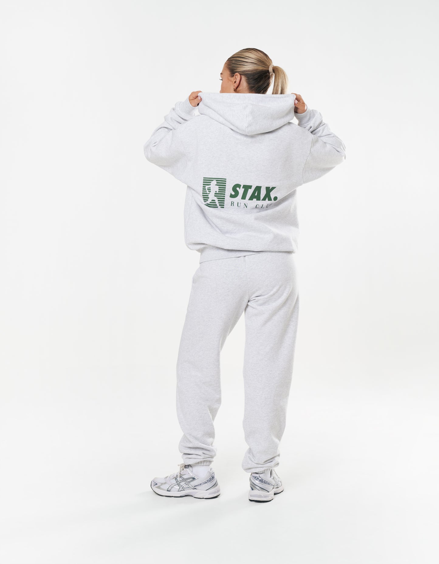 Run Club Hoodie - Grey Marle