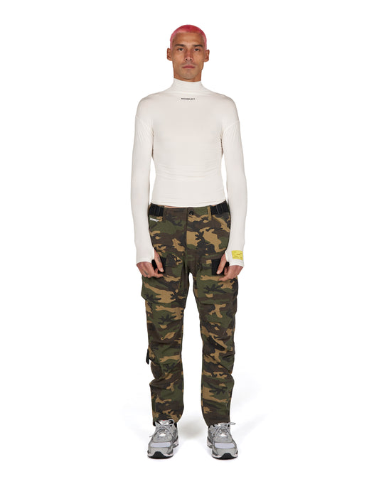 S1 High Neck - White