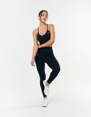 Premium Seamless Strappy Crop - Astro